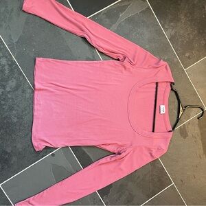 Pink Long Sleeve Cotton On Women's Top